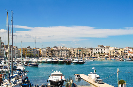 Panoramic view of Trani. Puglia. Italy.のeditorial素材