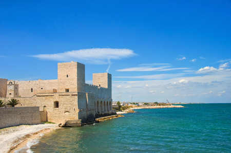 Castle of Trani. Puglia. Italy.のeditorial素材