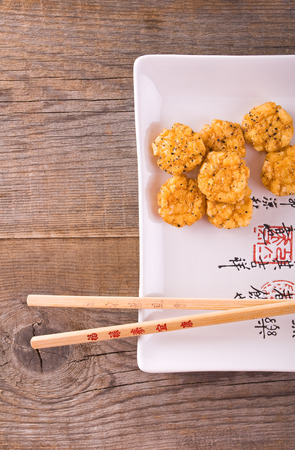 Japanese style snack.の写真素材