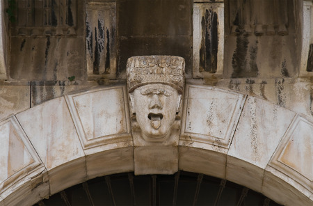 Historical palace. Andria. Puglia. Italy.のeditorial素材