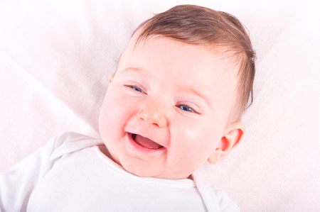 Baby girl.の写真素材