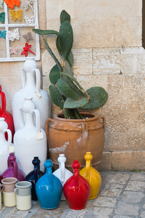Souvenir. Polignano a mare. Puglia. Italy. の写真素材