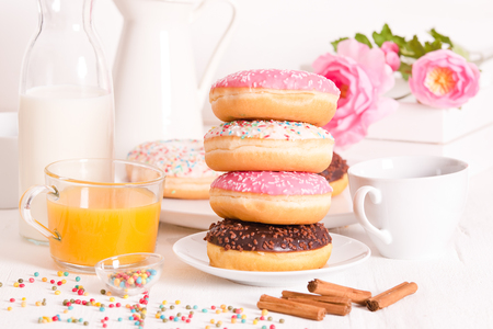 American donuts.の写真素材