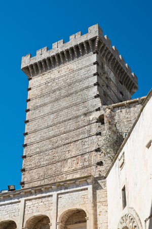 Ducal castle. Ceglie Messapica. Puglia. Italy.のeditorial素材