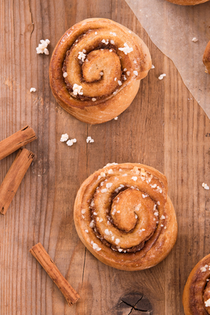 Cinnamon rolls.の写真素材