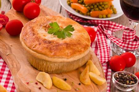 Steak pie.