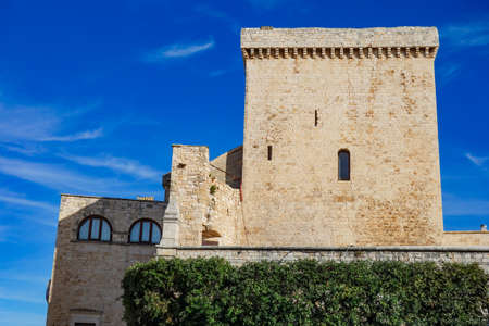 Swabian Castle of Conversano. Puglia. Italy.のeditorial素材