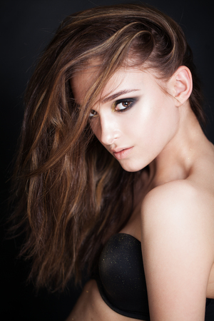 Magnificent Woman. Fashion Beauty Portraitの写真素材