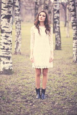 Magnificent Woman Outdoors. Fashion Photoの写真素材