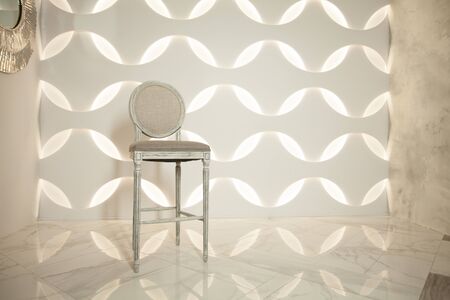 Stylish chair in modern interiorの写真素材