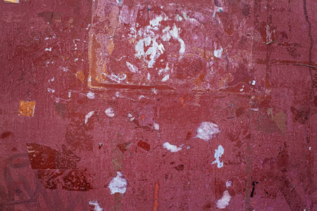 Old red textures wall background. Perfect background with space.