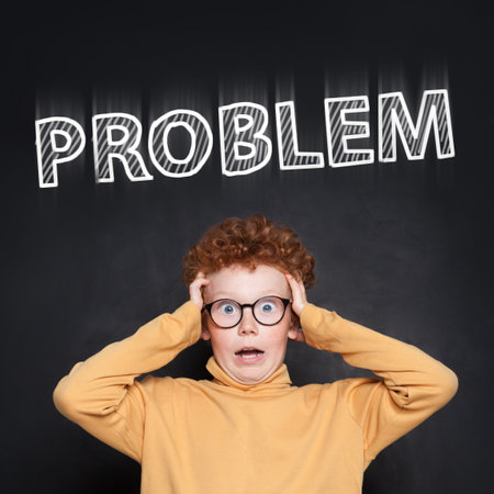 Child boy and problem