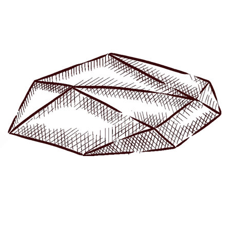 Vector gemstone illustrationのイラスト素材