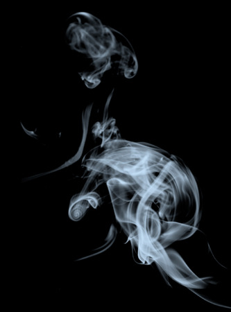 abstract smoke natural pattern for black background and designの写真素材