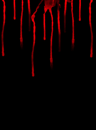Abstract luminous red colors and black background for designの写真素材