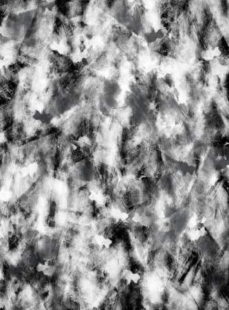 Abstract luminous white colors and black background for designの写真素材
