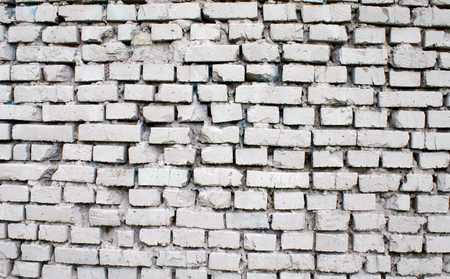 brick wall, serves for a background, white brickの写真素材
