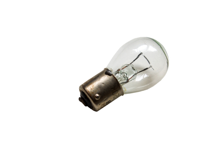 the small bulb isolated on a white backgroundの写真素材