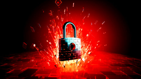 Cyber security data protection business privacy concept. Made with AI generationの素材