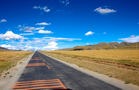 Qinghai-Tibet Highwayの写真素材