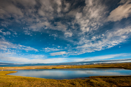 Qinghai Hoh Xil riverの写真素材