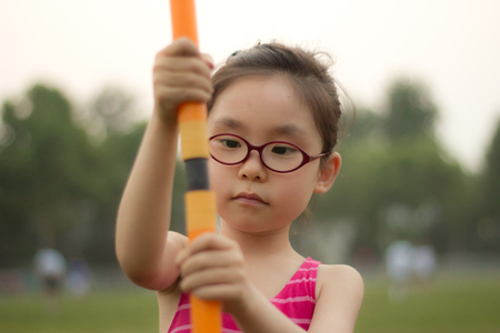 Cute little girlの写真素材