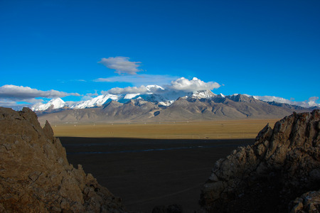 Zhuo Mu LA's Snow Mountainの写真素材