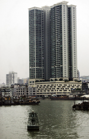 Macau buildingのeditorial素材