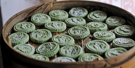 Qingming cake practicesの写真素材