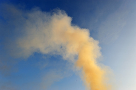 Atmospheric pollution smogの写真素材