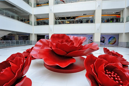 Display Flower at mallのeditorial素材