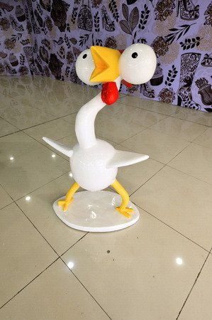 Cartoon roosterの写真素材