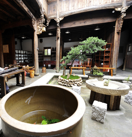 Old house living roomのeditorial素材