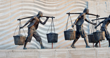 Bronze portraitの写真素材