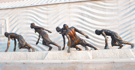 Bronze portraitの写真素材