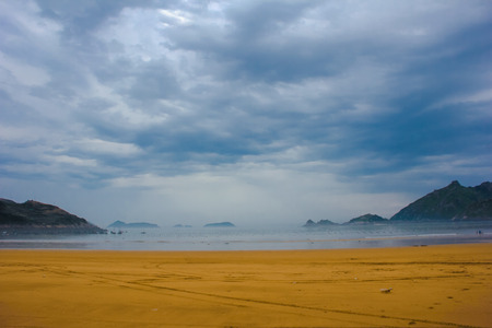 Dark cloudsの写真素材