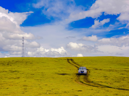 Distance roadのeditorial素材