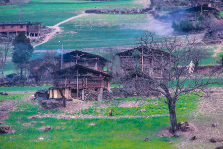 yunnan villageの写真素材