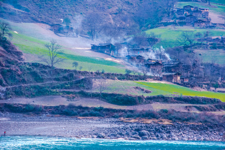 yunnan villageの写真素材