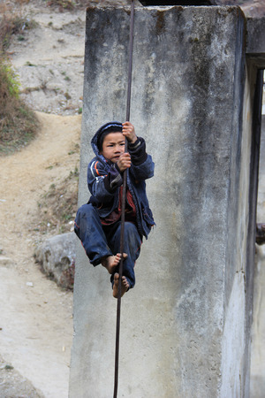 pole climbingのeditorial素材