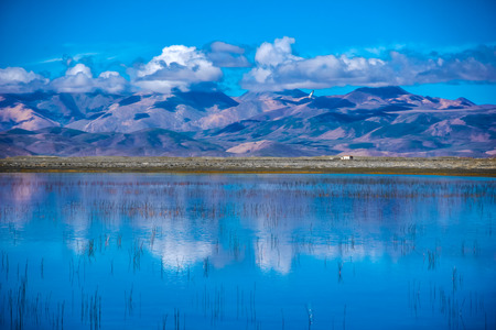 snow mountainの写真素材