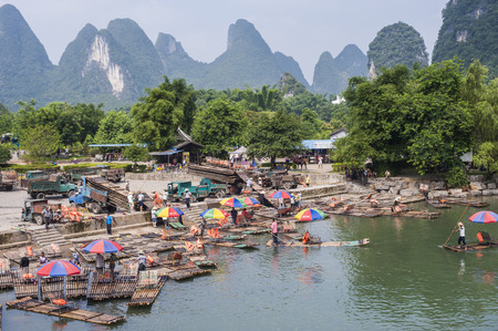 Guilin, Yangshuo tourのeditorial素材