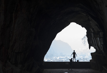 Guilin, Yangshuo tourの写真素材