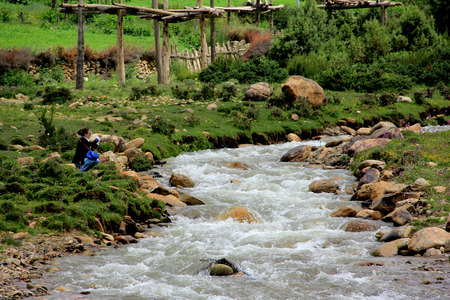 The water's edgeのeditorial素材