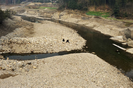 Rocky creekのeditorial素材