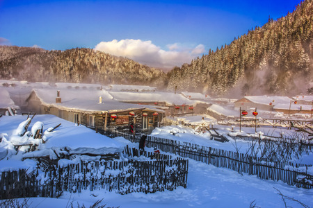 Frozen mountainsのeditorial素材