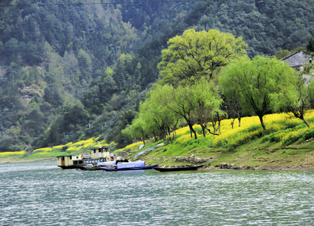 River sceneryの写真素材