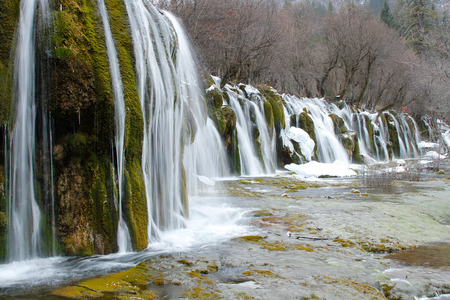 Jiuzhaigou sceneryの写真素材