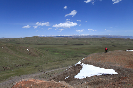 Gansu landscape scenery viewの写真素材