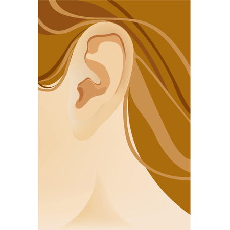 The human earのイラスト素材